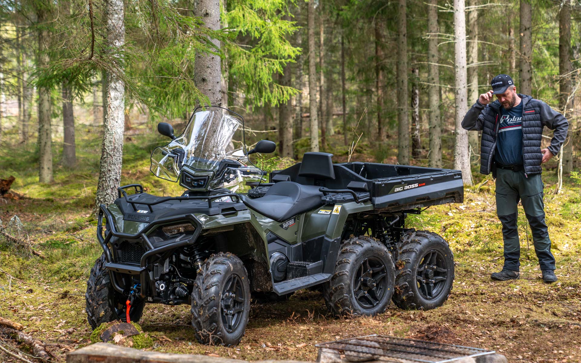 Polaris Sportsman 570 6x6