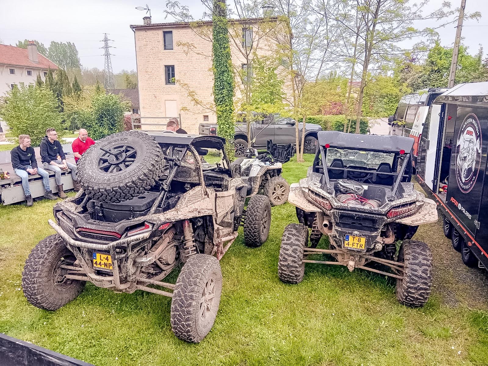 Polaris RZR in Frankrijk tijdens het Kuijers Quads Evenement