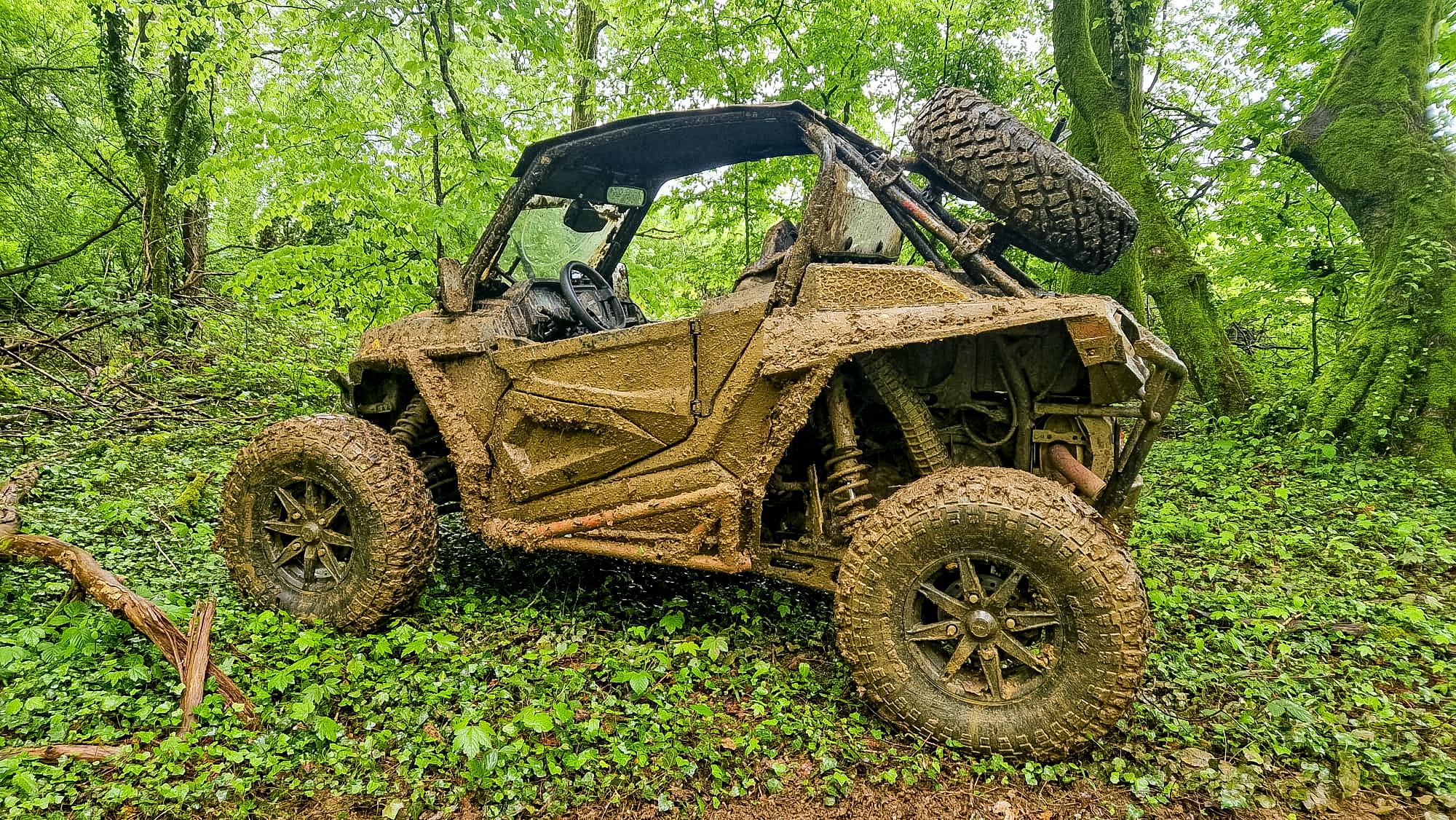 Polaris RZR in Frankrijk tijdens het Kuijers Quads Evenement