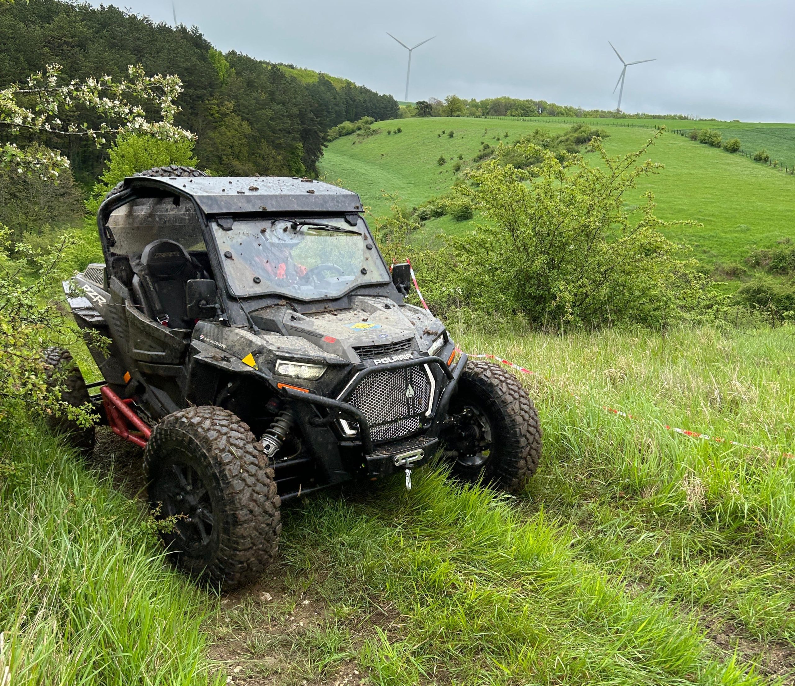 Polaris RZR in Frankrijk tijdens het Kuijers Quads Evenement